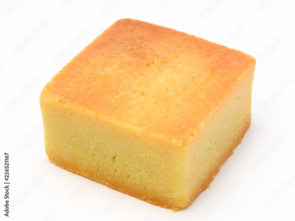 High angel view of sweet pineapple cake isolated on white background.Taiwan famous and traditional pastry, snack, dessert.Taiwan rural industry and food culture. High angel view of sweet pineapple cake isolated on white background.Taiwan famous and traditional pastry, snack, dessert.Taiwan rural industry and food culture.