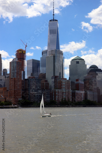 Lower Manhattan skyline