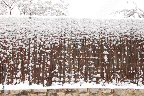 St  Paul de Vence sous la neige photo