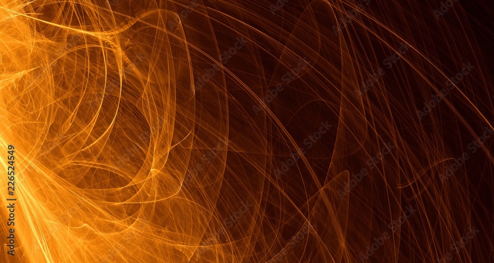 Abstract orange light and laser beams, fractals and glowing shapes multicolored art background texture for imagination, creativity and design. Abstract orange light and laser beams, fractals and glowing shapes multicolored art background texture for imagination, creativity and design.