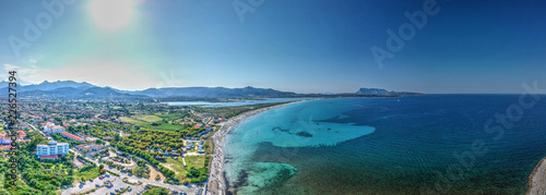 sardinien camping san teodoro panorama drohne la cinta italien sardena Luftaufnahme