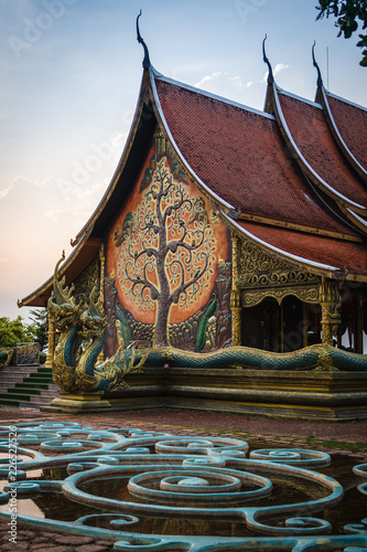 wat Sirindhorn Wararam Phu Prao temple in Ubon Ratchathani, thailand © songdech17