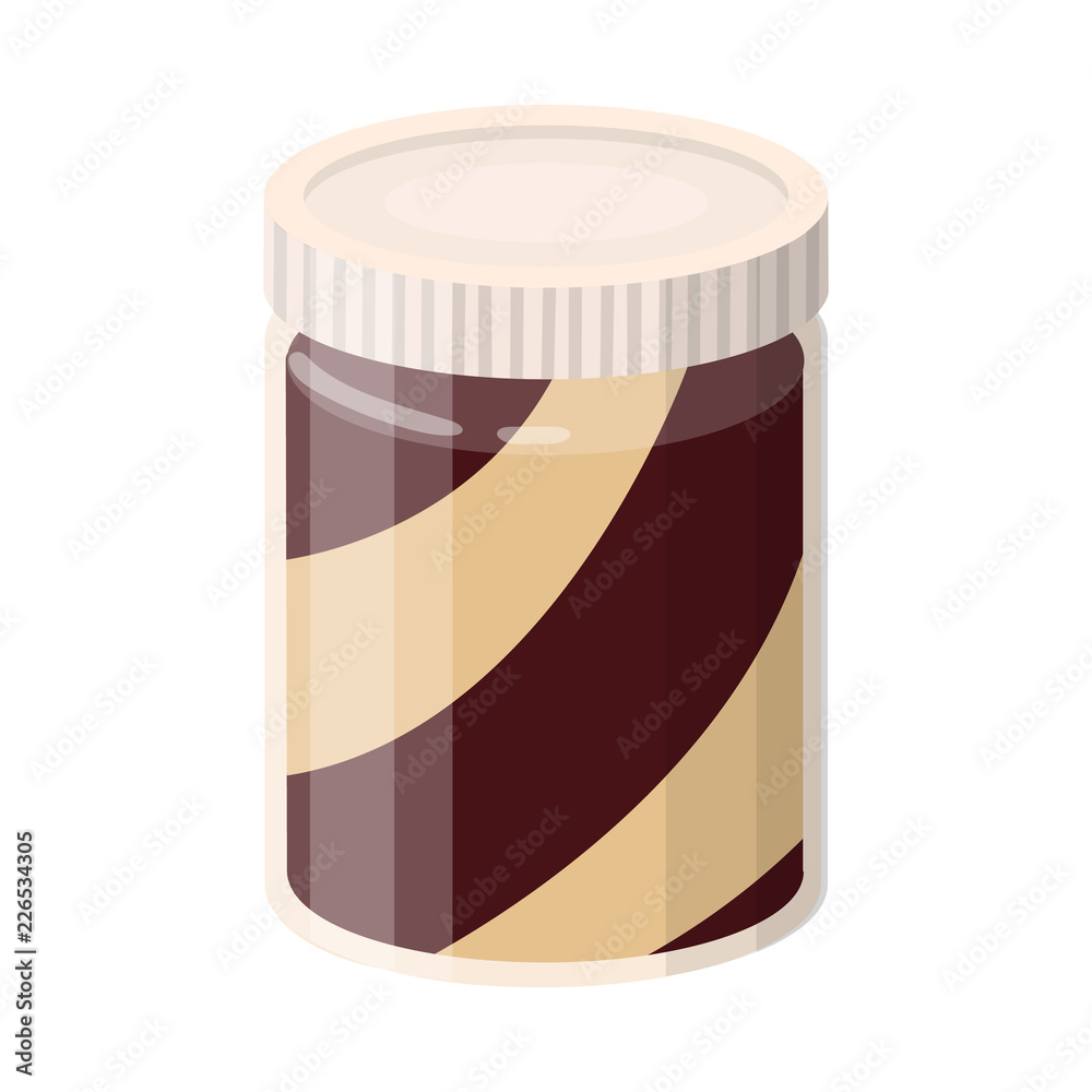 Vector design of can and food symbol. Set of can and package stock vector illustration. Vector design of can and food symbol. Set of can and package stock vector illustration.