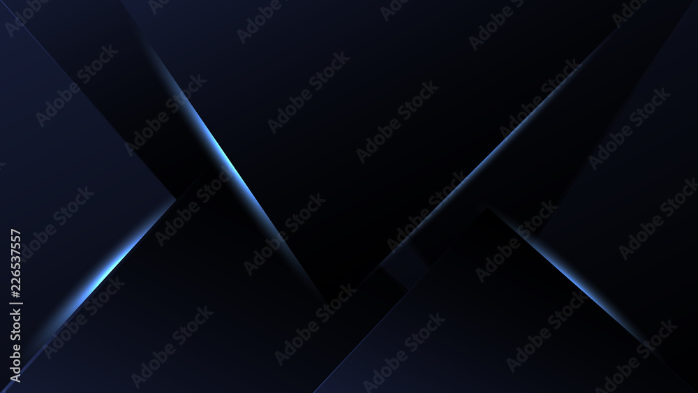 Abstract background with black paper layers Abstract background with black paper layers