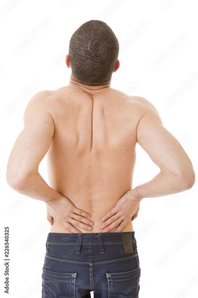 Fototapeta premium back in pain