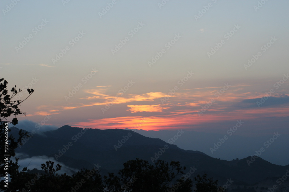 Obraz premium Atardecer