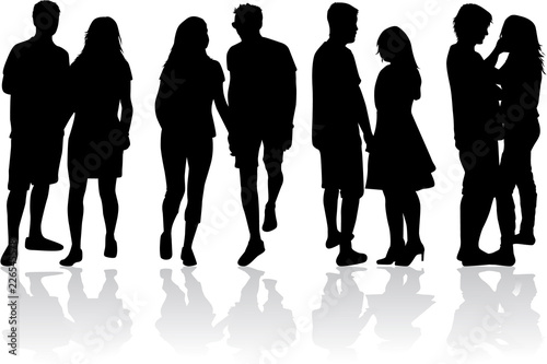Couple of young people