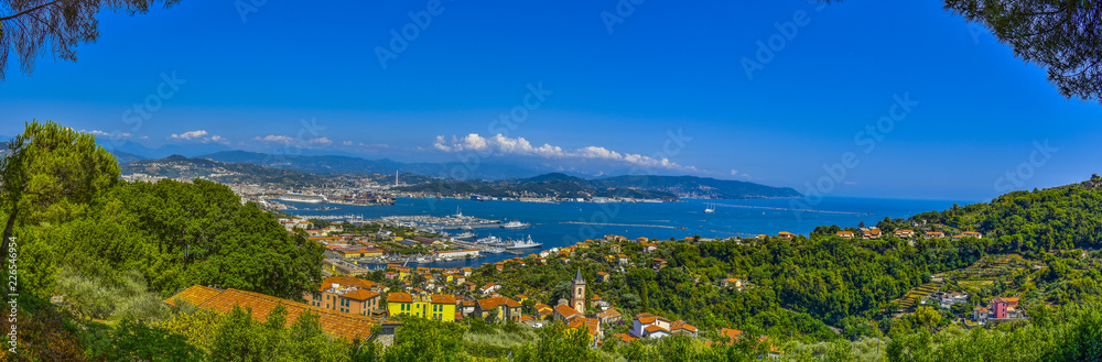 Panorama of La Spezia