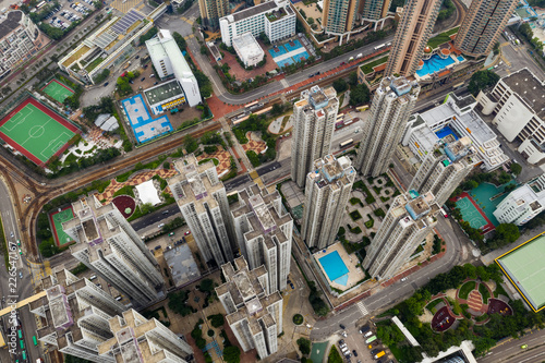  Top view of Hong Kong