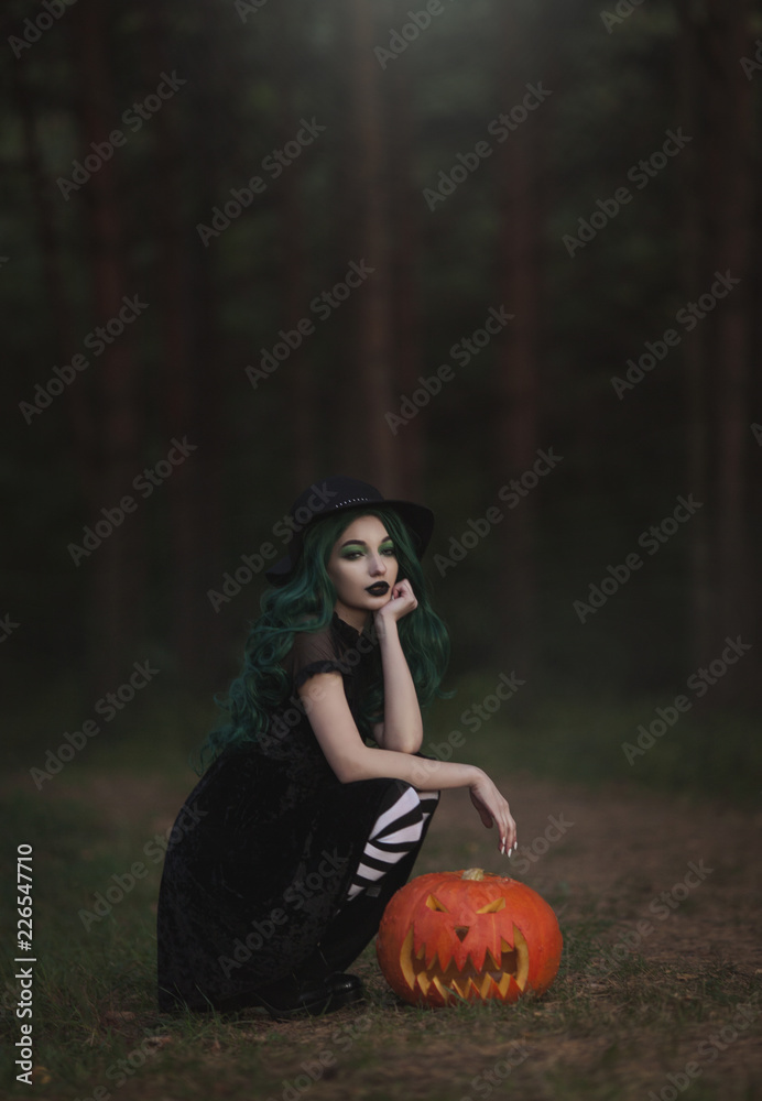 Striped Halloween Leggings 2022