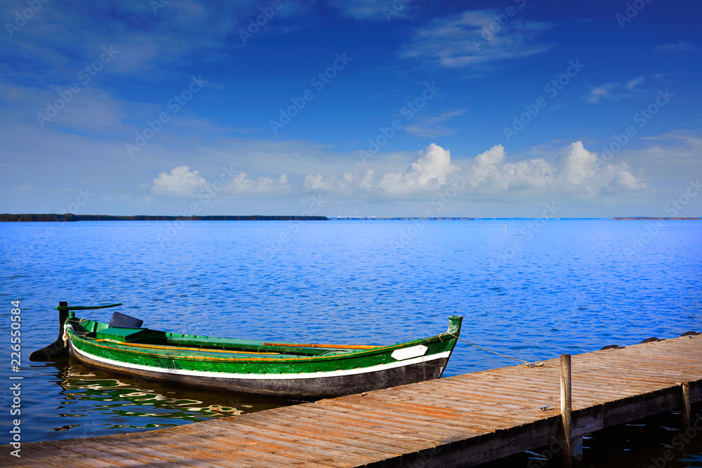 La Albufera lake in Valencia El Saler Spain