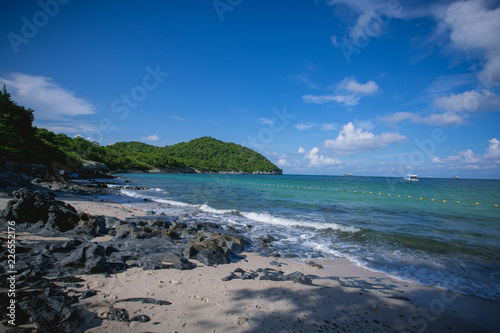 beach and sea