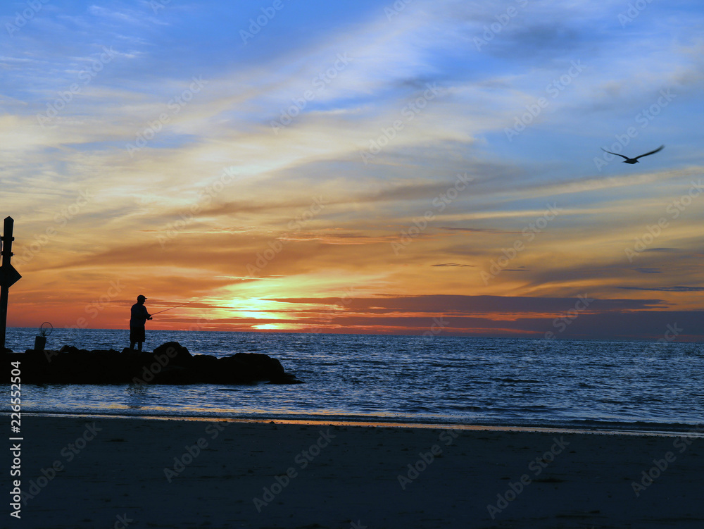 Fishing at sunset (5)