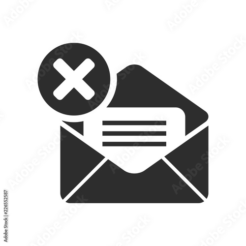 e-mail icon, envelope vector, message sign
