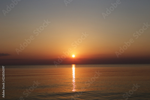 Sunset and the sea © EiZivile