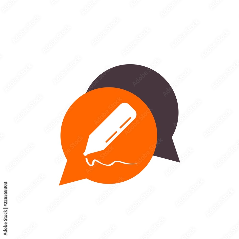 ballpoint pen message dialogue button ballpoint pen message dialogue button