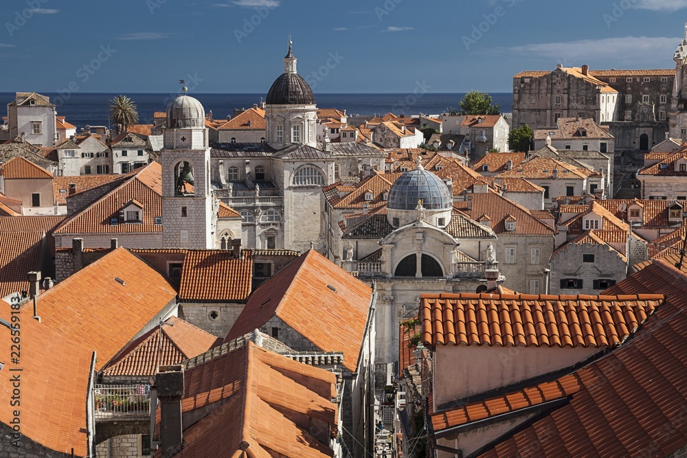 Obraz premium Dubrovnik in Croatia, Balkans, Europe