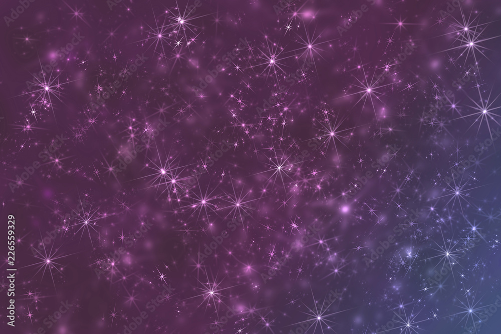 Purple space stars constellation defocused pattern wallpaper. Purple space stars constellation defocused pattern wallpaper.
