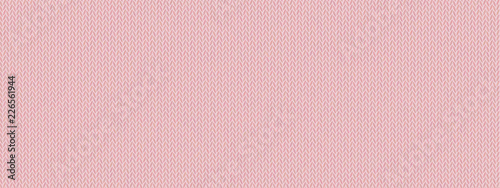 Pale pink knitted texture, wool melange yarn. Delicate pallid shade of Mellow Rose. Vector seamless background. Modern, fashionable color. Perfect place for text. Woolen cloth, handmade.