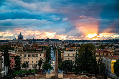 Sundown at Rome