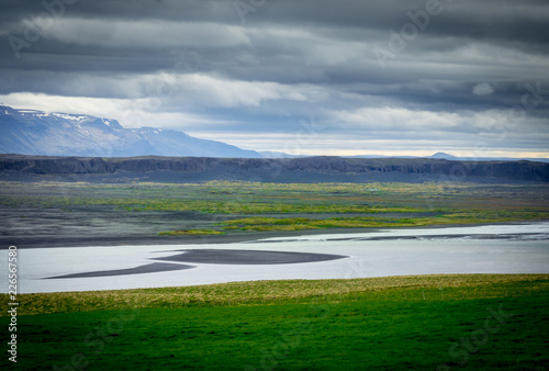 Fjord landscape in Iceland