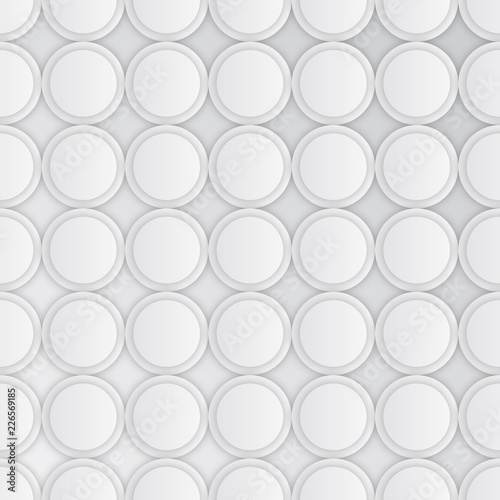 Recurent circle abstract paper design background