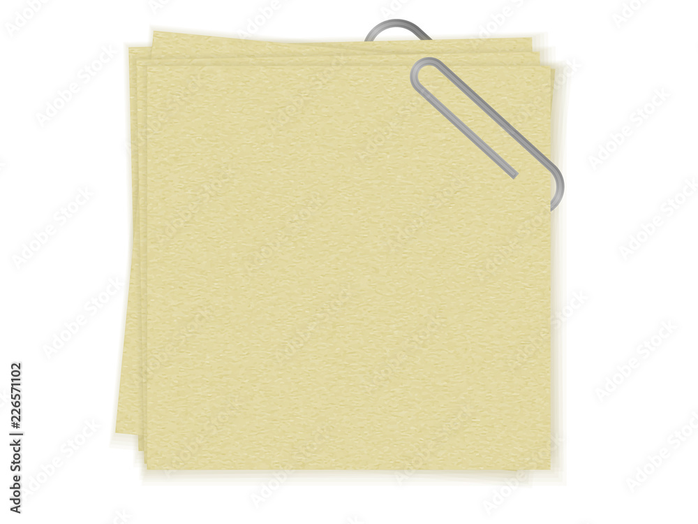 Blank for text. Crafting paper. Template for your design. On white background. Isolated image. Realistic style.Vector illustration. Blank for text. Crafting paper. Template for your design. On white background. Isolated image. Realistic style.Vector illustration.