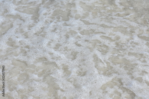 shallow water along the seashore