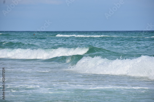 waves breaking on the beach © Josie Photography