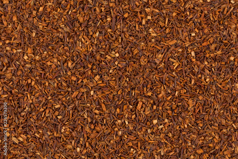 Heap of dry rooibos tea