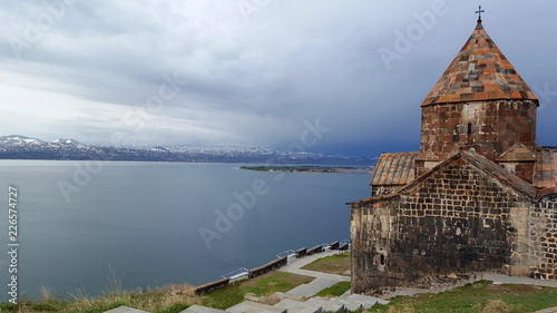 The ancient Sevanavank monastery, Sevan, Armenia © Ambasador