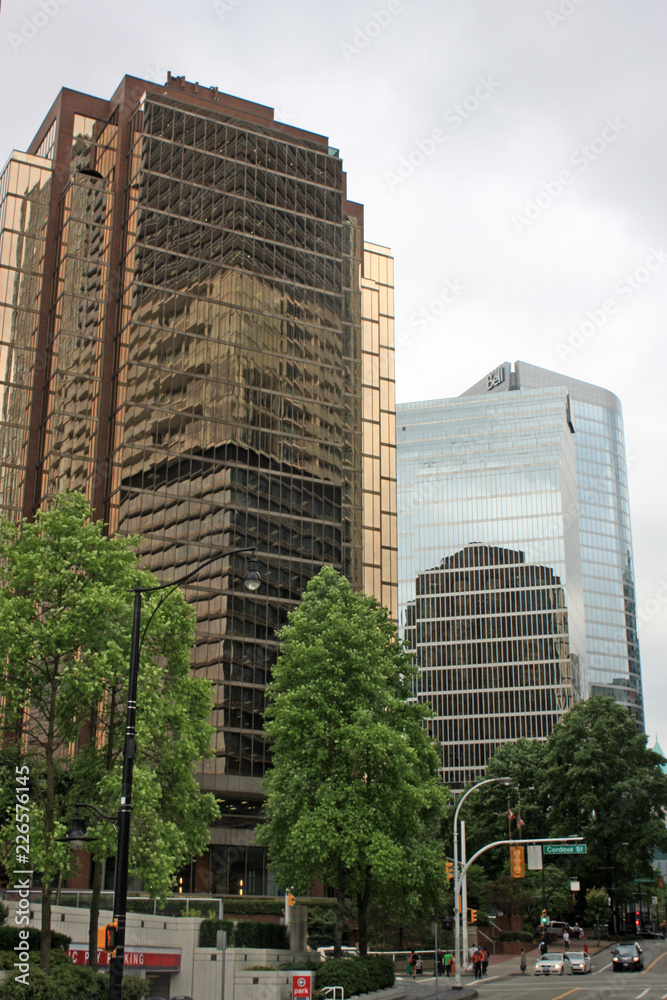 Skyscrapers in Downtown Vancouver