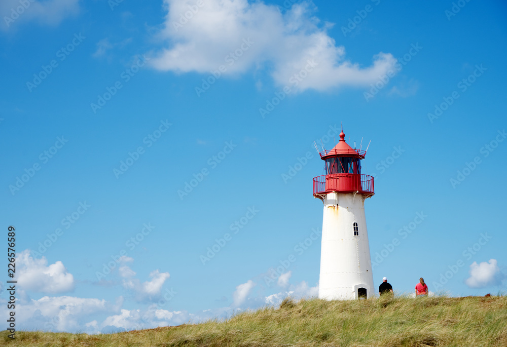 Lighthouse in Sylt island