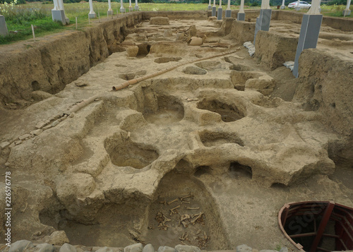 Obraz na płótnie Gabala Excavations Site w salonie