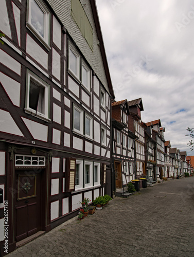 Altstadt von Lauterbach, Hessen, Deutschland 