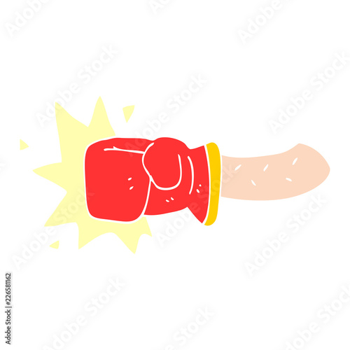 cartoon doodle punch