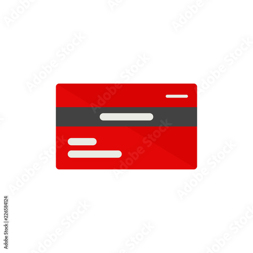 Credit Card Icon, vector illustration, EPS 10.