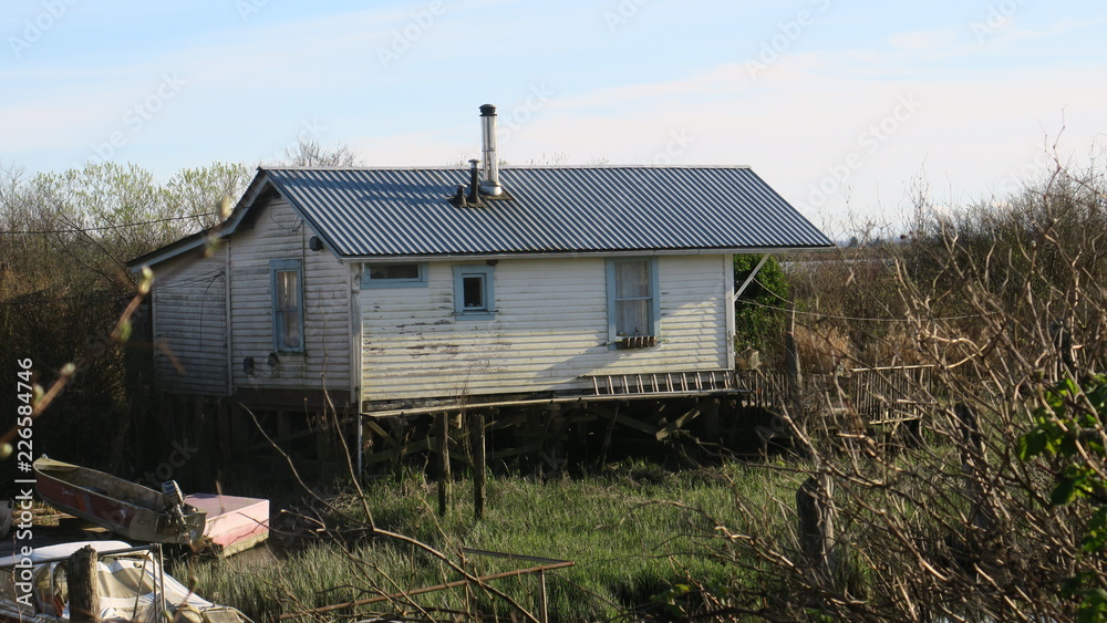 Shacks on the Fraser River Shacks on the Fraser River