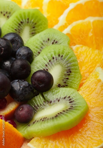 Close-Up of Fresh Fruits