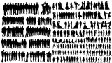 silhouette people, collection