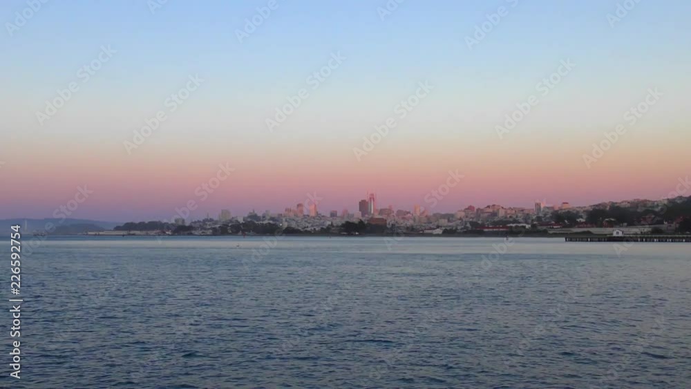 San Francisco Skyline as seen from Chrissy Field in San Francisco, California, USA. San Francisco Skyline as seen from Chrissy Field in San Francisco, California, USA.
