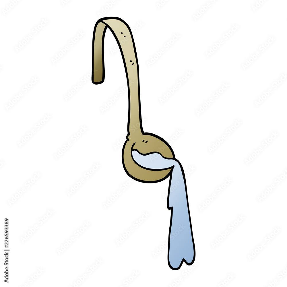 cartoon doodle ladle of food cartoon doodle ladle of food
