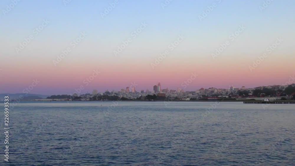 San Francisco Skyline as seen from Chrissy Field in San Francisco, California, USA. San Francisco Skyline as seen from Chrissy Field in San Francisco, California, USA.