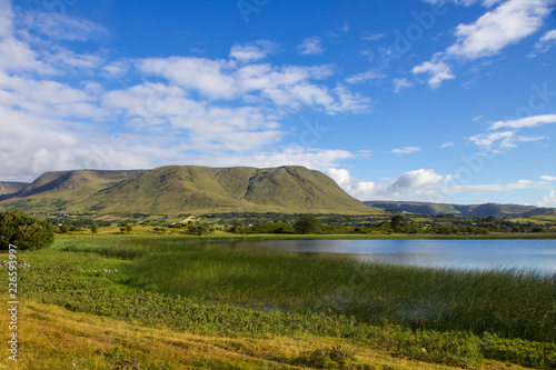 Εκτύπωση καμβά Beautiful Scene of Lough Mask on Sunny Day, County Mayo, Ireland