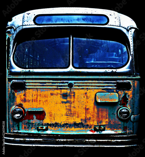 Old Rusty Bus