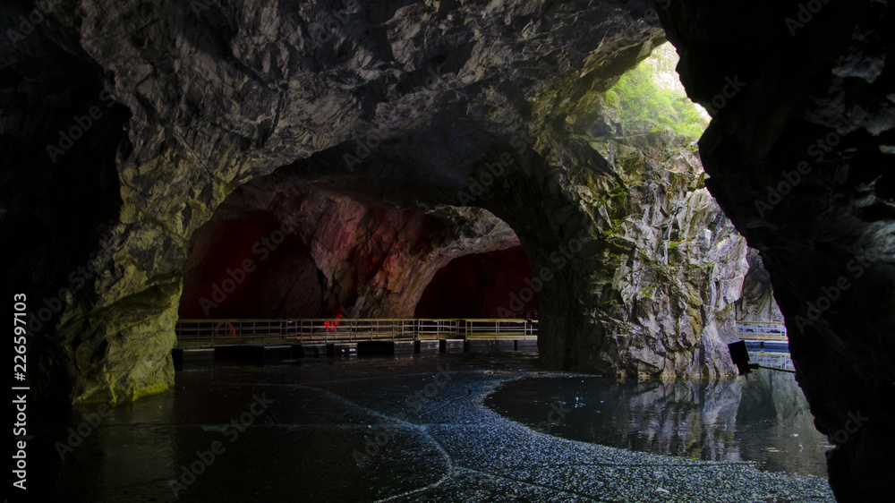 Obraz premium Mountain Park Ruskealla