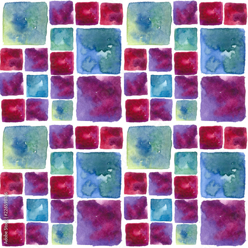watercolor abstract seamless pattern. ideal for backgrounds, Wallpapers and design