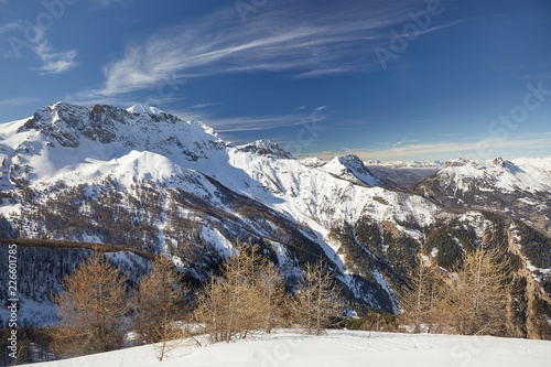 Mountains in winter © Gudellaphoto