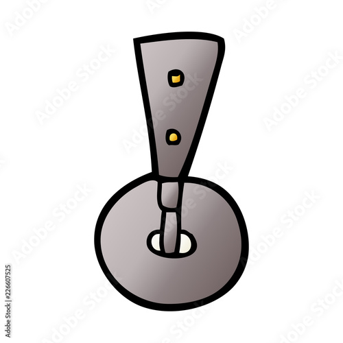 cartoon doodle caster wheel