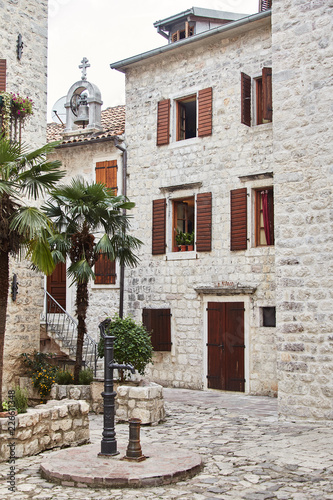 Fototapeta Naklejka Na Ścianę i Meble -  Montenegro. The Town Of Kotor. Streets of old Kotor. 